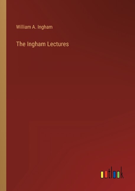 The Ingham Lectures