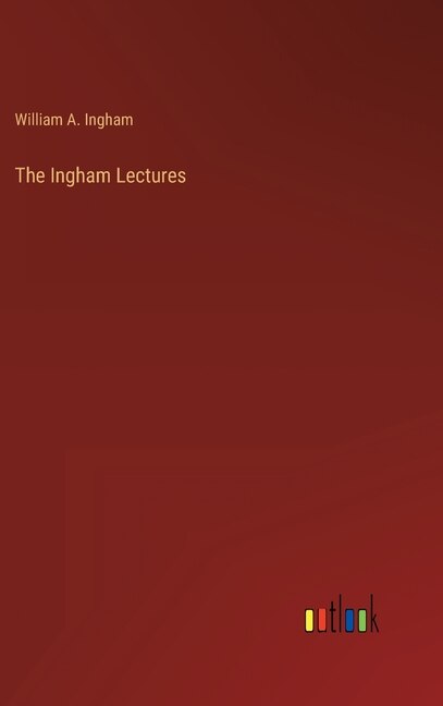 Front cover_The Ingham Lectures