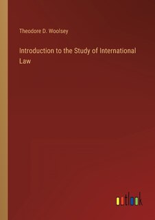 Front cover_Introduction to the Study of International Law