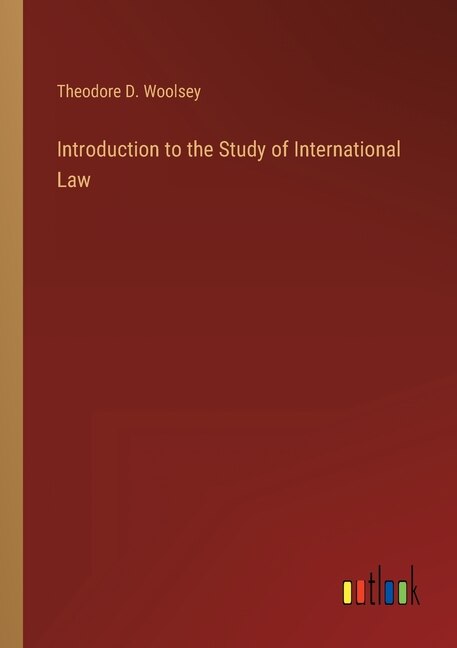 Front cover_Introduction to the Study of International Law
