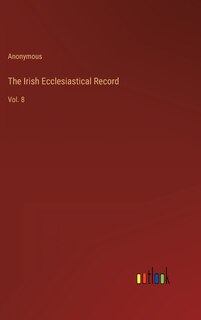 Front cover_The Irish Ecclesiastical Record