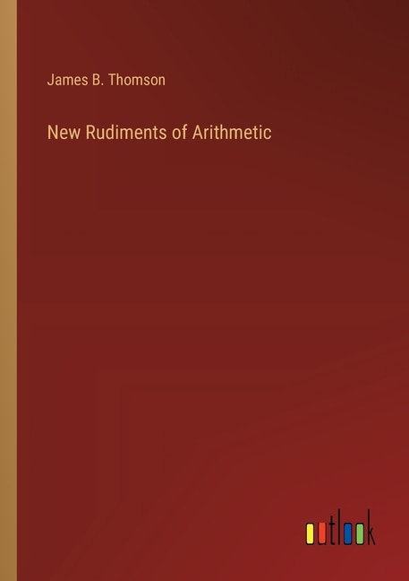 Front cover_New Rudiments of Arithmetic