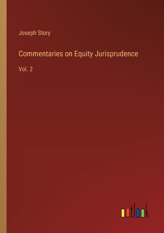 Couverture_Commentaries on Equity Jurisprudence