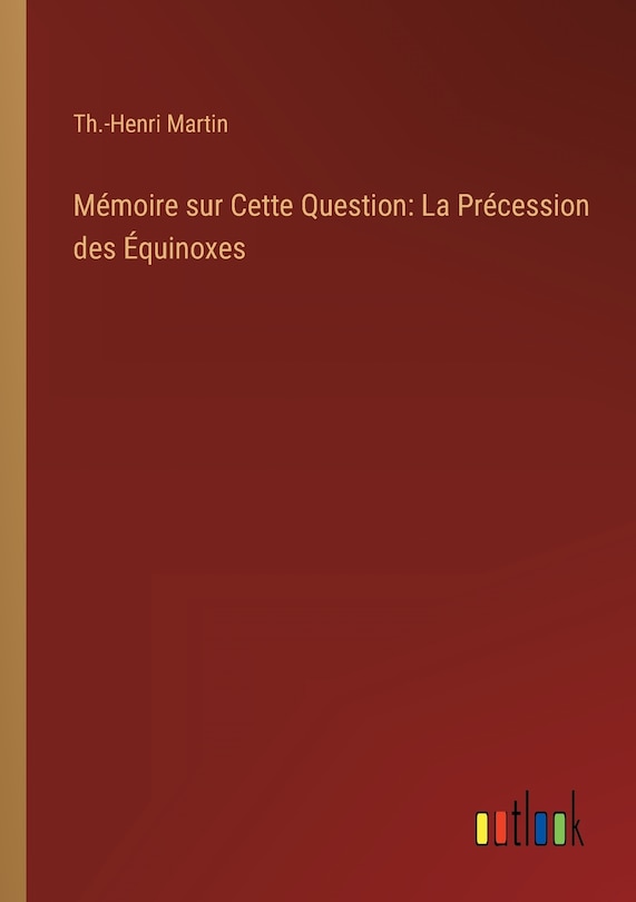 Front cover_Mémoire sur Cette Question