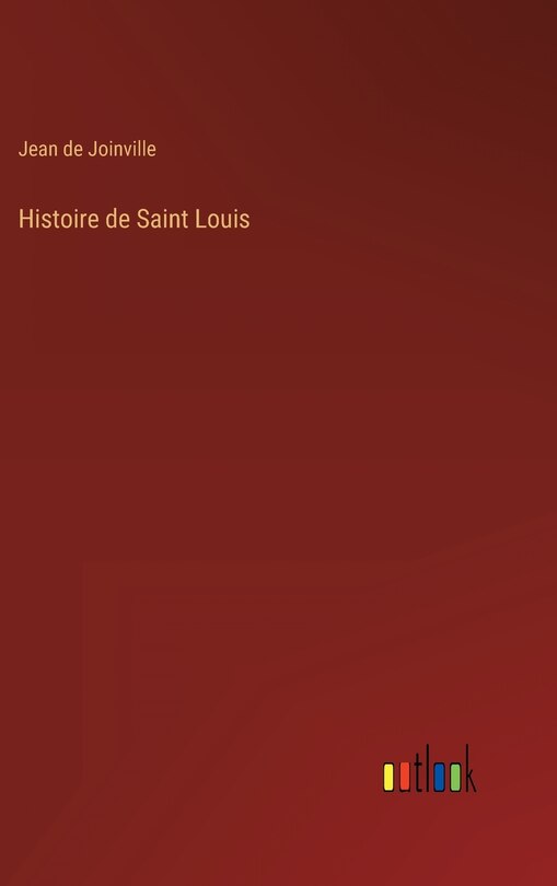 Front cover_Histoire de Saint Louis