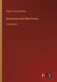 Couverture_Renascence and Other Poems