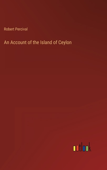 Couverture_An Account of the Island of Ceylon