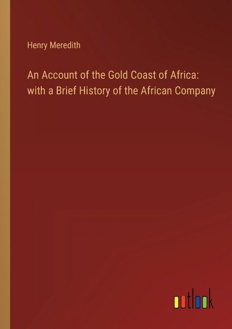 Couverture_An Account of the Gold Coast of Africa