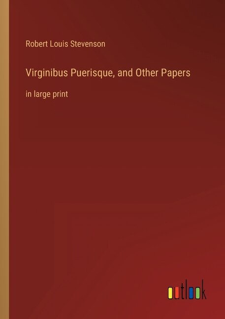 Couverture_Virginibus Puerisque, and Other Papers