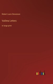 Front cover_Vailima Letters