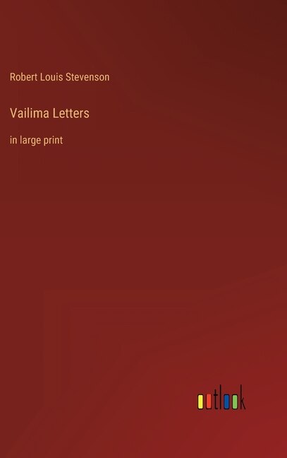 Front cover_Vailima Letters
