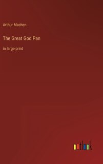 Front cover_The Great God Pan