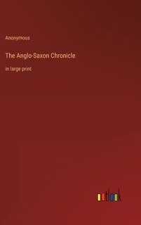 Front cover_The Anglo-Saxon Chronicle
