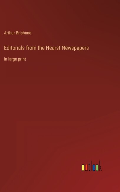 Couverture_Editorials from the Hearst Newspapers