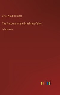 Couverture_The Autocrat of the Breakfast-Table