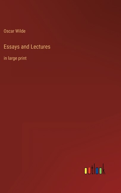 Front cover_Essays and Lectures