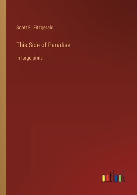 Front cover_This Side of Paradise