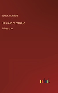 Couverture_This Side of Paradise