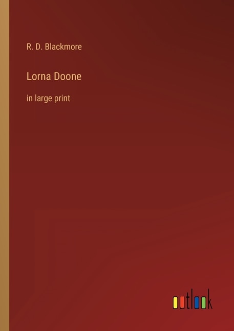 Front cover_Lorna Doone