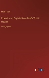 Front cover_Extract from Captain Stormfield's Visit to Heaven