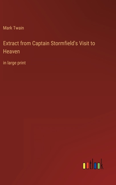 Front cover_Extract from Captain Stormfield's Visit to Heaven