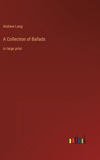 Couverture_A Collection of Ballads