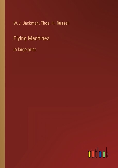 Front cover_Flying Machines