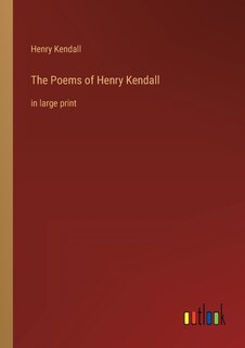 Couverture_The Poems of Henry Kendall