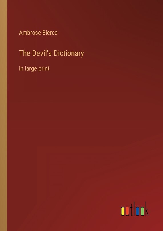 Front cover_The Devil's Dictionary