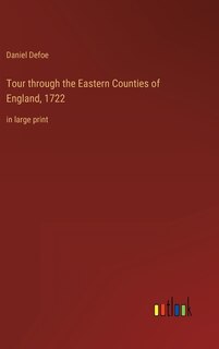 Couverture_Tour through the Eastern Counties of England, 1722