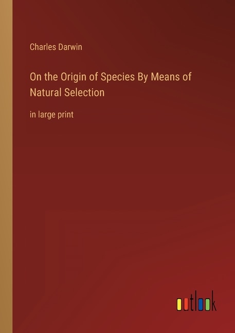 Couverture_On the Origin of Species By Means of Natural Selection