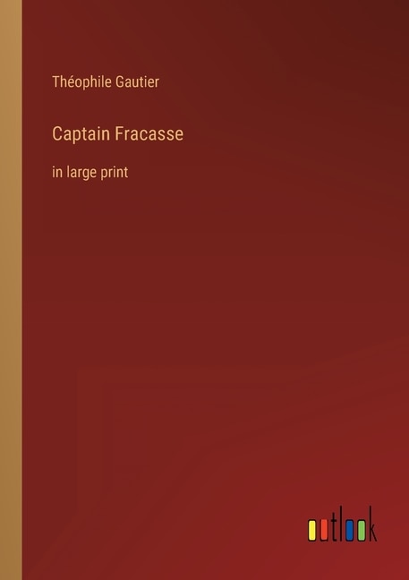 Front cover_Captain Fracasse