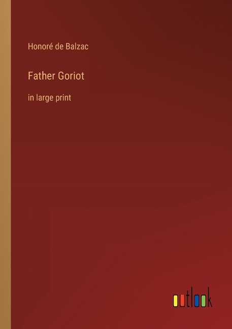 Couverture_Father Goriot