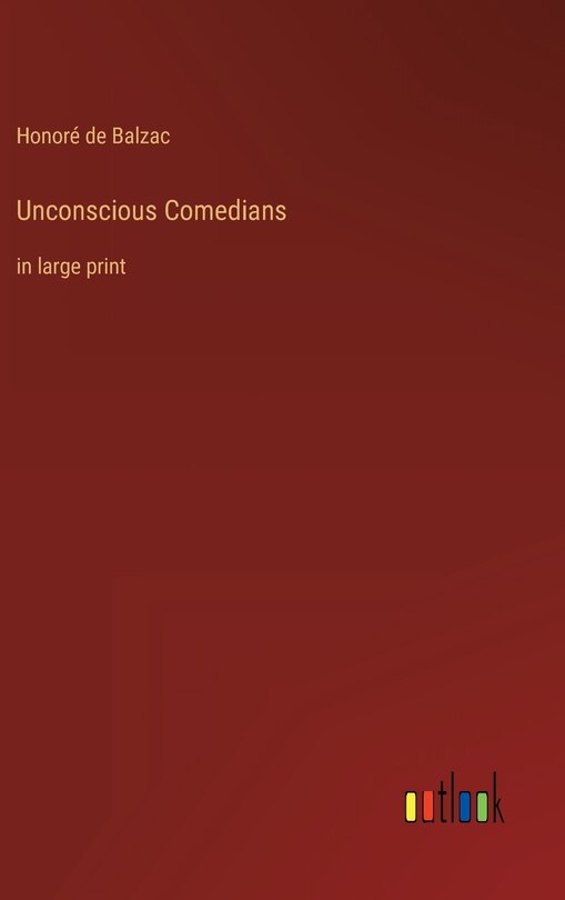 Front cover_Unconscious Comedians