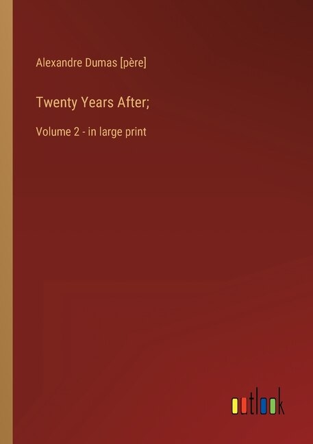 Front cover_Twenty Years After;