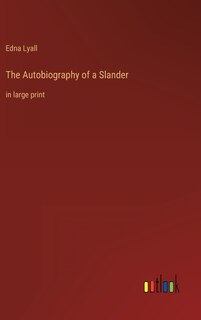 Couverture_The Autobiography of a Slander