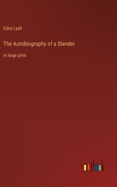 Couverture_The Autobiography of a Slander