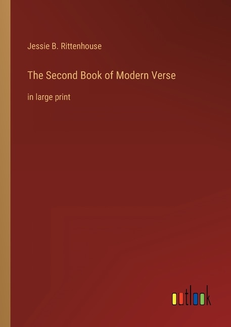 Couverture_The Second Book of Modern Verse