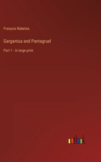 Couverture_Gargantua and Pantagruel