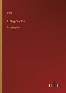 Front cover_Euthyphro; Ion