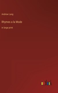 Couverture_Rhymes a la Mode