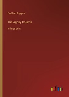 Front cover_The Agony Column