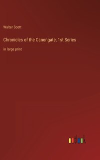 Couverture_Chronicles of the Canongate, 1st Series