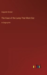 Couverture_The Case of the Lamp That Went Out