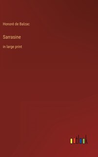 Front cover_Sarrasine