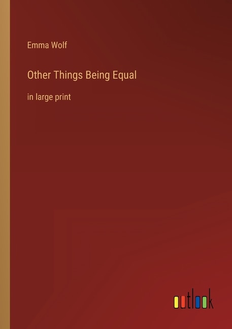 Front cover_Other Things Being Equal
