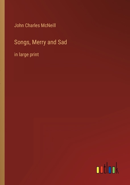 Front cover_Songs, Merry and Sad