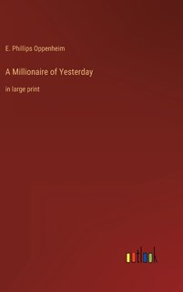 Couverture_A Millionaire of Yesterday
