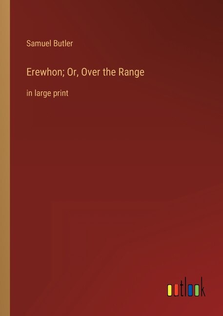 Couverture_Erewhon; Or, Over the Range