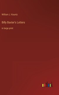 Front cover_Billy Baxter's Letters